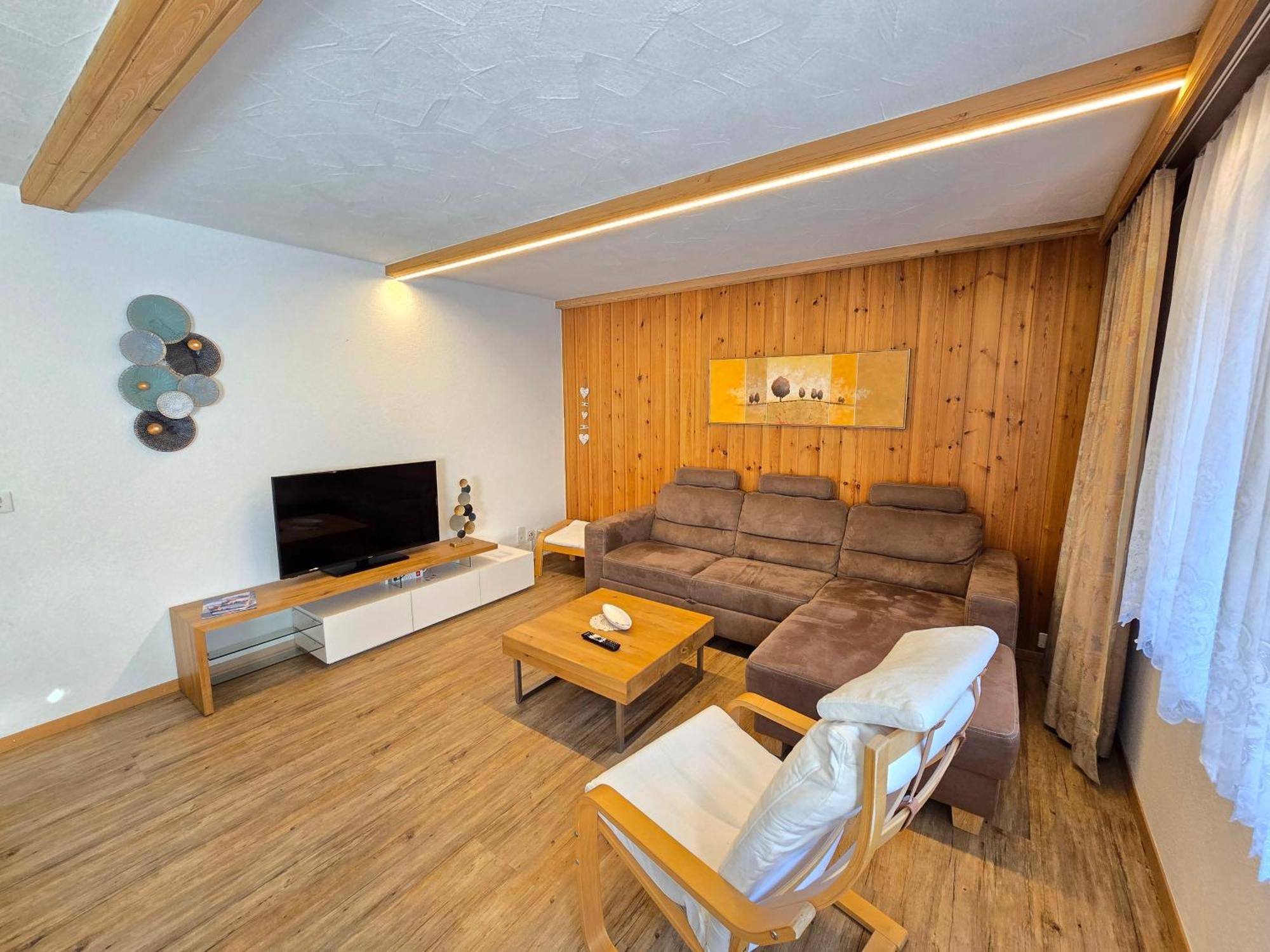 Ferienhaus Adonis Saas-Grund Bagian luar foto