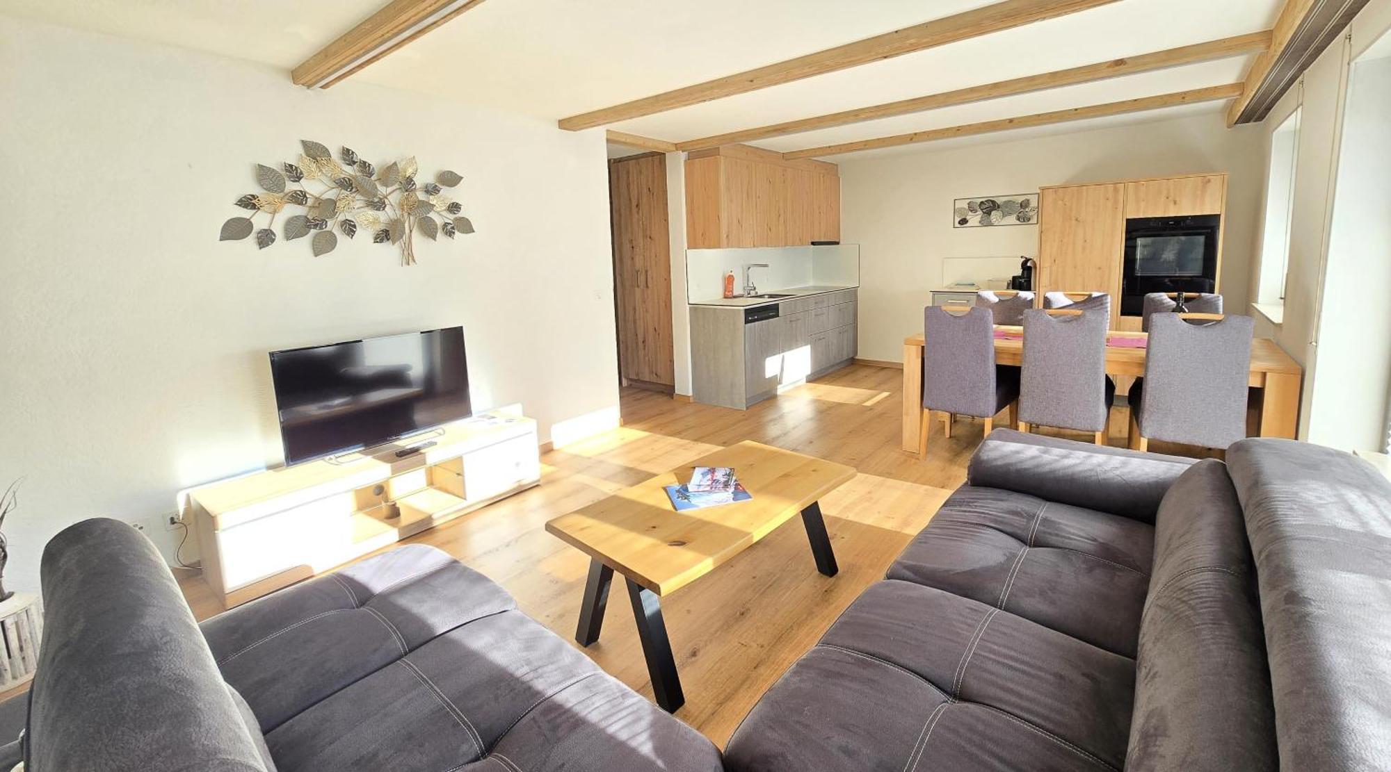 Ferienhaus Adonis Saas-Grund Bagian luar foto