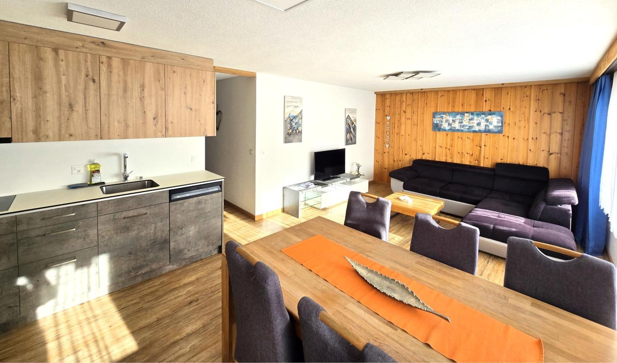 Ferienhaus Adonis Saas-Grund Bagian luar foto
